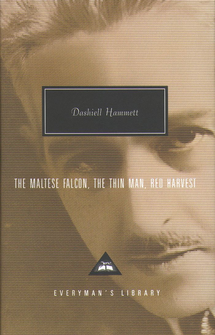 Couverture du livre « EVERYMAN'S LIBRARY CONTEMPORARY CLASSICS - THE MALTESE FALCON, THE THIN MAN, RED HARVEST » de Dashiell Hammett, librairie Les Contes Infusés à Corte