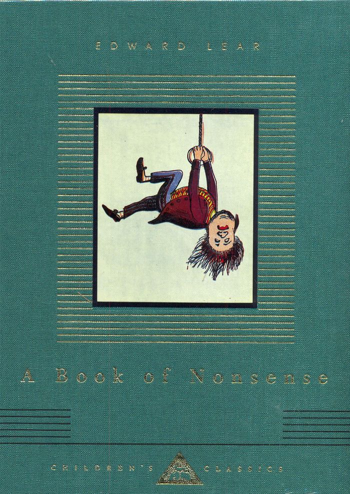Couverture du livre « EVERYMAN'S LIBRARY CHILDREN'S CLASSICS - A BOOK OF NONSENSE » de Edward Lear, librairie Les Contes Infusés à Corte
