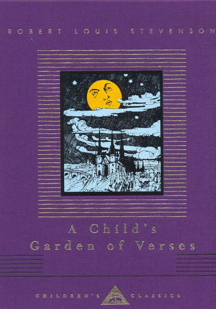 Couverture du livre « EVERYMAN'S LIBRARY CHILDREN'S CLASSICS - A CHILD'S GARDEN OF VERSES » de Stevenson R L., librairie Les Contes Infusés à Corte