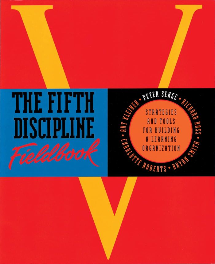 Couverture du livre « THE FIFTH DISCIPLINE FIELDBOOK - STRATEGIES FOR BUILDING A LEARNING ORGANIZATION », librairie Les Contes Infusés à Corte