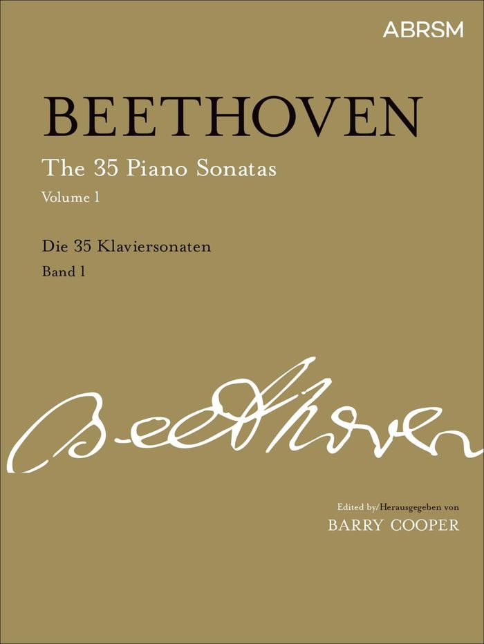 Couverture du livre « LUDWIG VAN BEETHOVEN: THE 35 PIANO SONATAS VOLUME 1 PIANO+CD » de Beethoven, Va Ludwig, librairie Les Contes Infusés à Corte