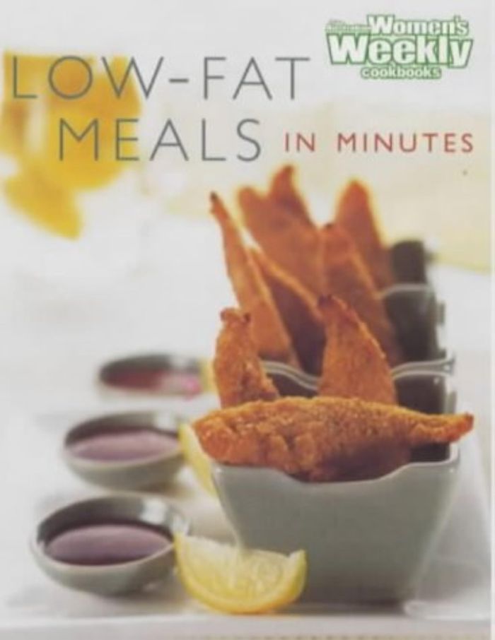 Couverture du livre « LOW FAT MEAL IN MINUTES » de Collectif, librairie Les Contes Infusés à Corte