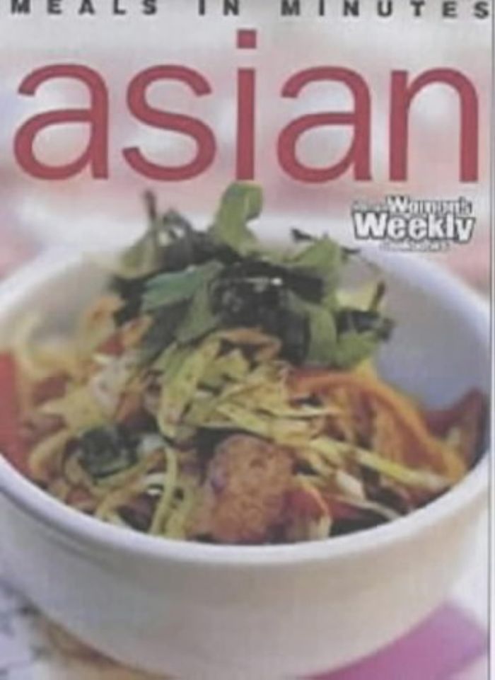 Couverture du livre « MEALS IN MINUTES : ASIAN » de Collectif, librairie Les Contes Infusés à Corte