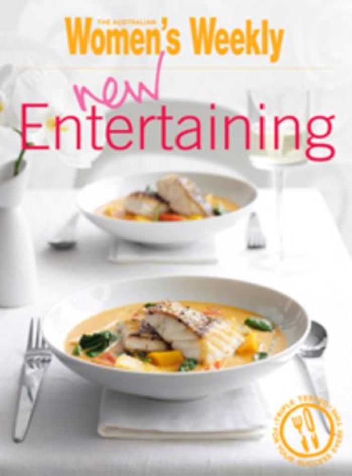 Couverture du livre « NEW ENTERTAINING », librairie Les Contes Infusés à Corte