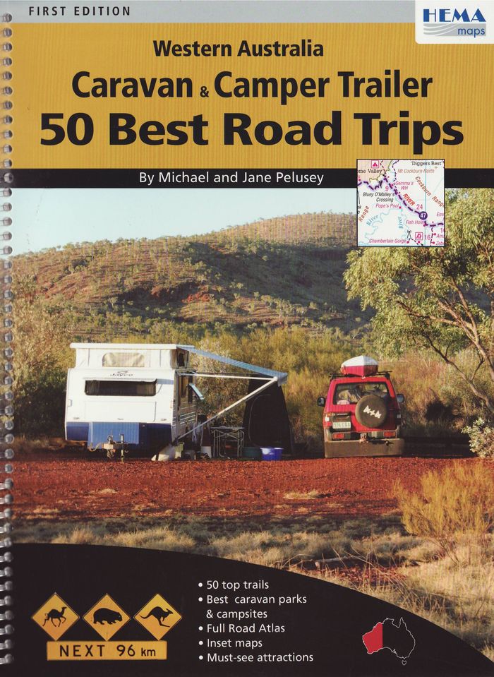 Couverture du livre « AUSTRALIA CARAVAN & MOTORHOME ATLAS » de Xxx, librairie Les Contes Infusés à Corte