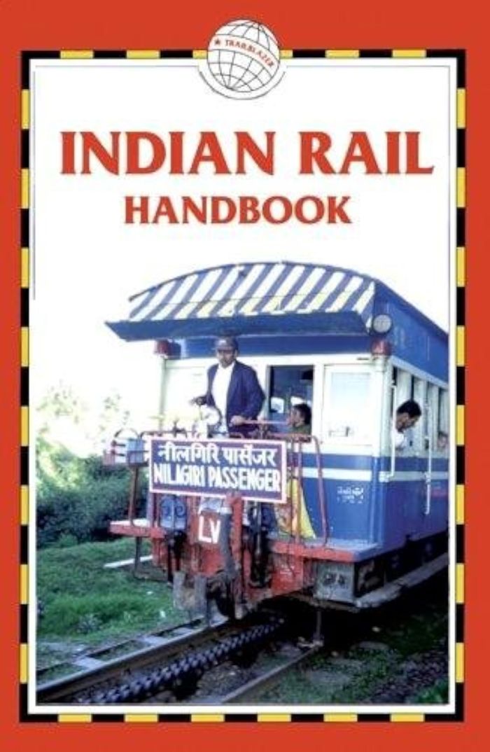 Couverture du livre « INDIAN RAIL HANDBOOK » de Hill Nick, librairie Les Contes Infusés à Corte