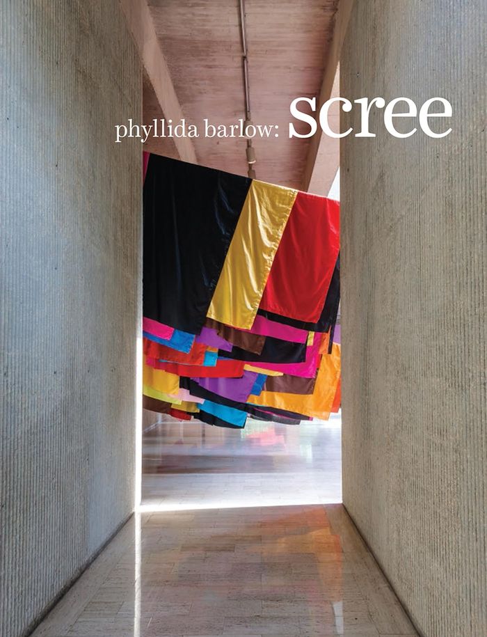 Couverture du livre « PHYLLIDA BARLOW: SCREE /ANGLAIS », librairie Les Contes Infusés à Corte