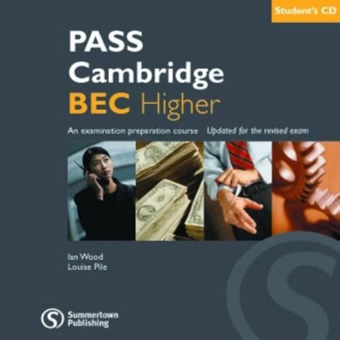 Couverture du livre « PASS CAMBR BEC HIGHER CD (3) », librairie Les Contes Infusés à Corte