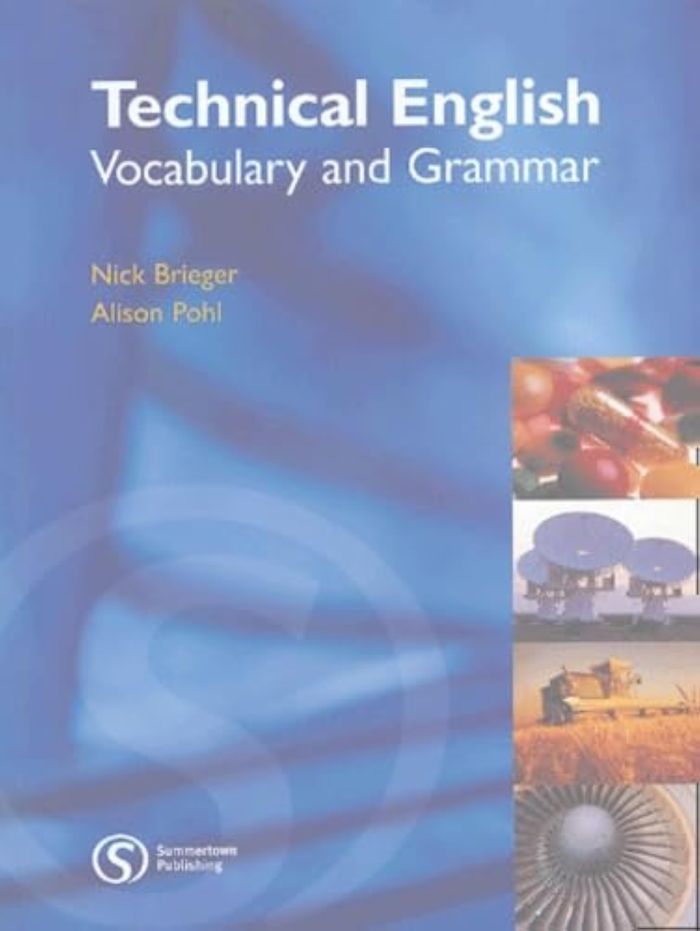 Couverture du livre « TECHNICAL ENGLISH GRAMMAR AND VOCABULARY » de Collectif, librairie Les Contes Infusés à Corte