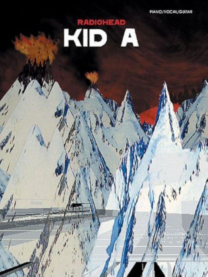 Couverture du livre « RADIOHEAD: KID A PIANO, VOIX, GUITARE » de (artist) Radiohead, librairie Les Contes Infusés à Corte