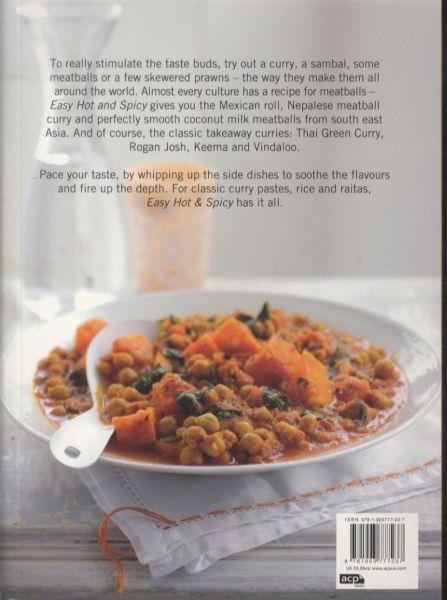 Quatrième de couverture de « EASY HOT AND SPICY »