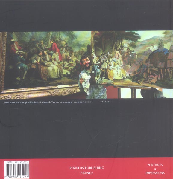 Quatrième de couverture de « LES COPISTES DU LOUVRE »