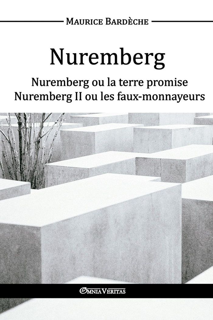Couverture du livre « NUREMBERG », librairie Les Contes Infusés à Corte