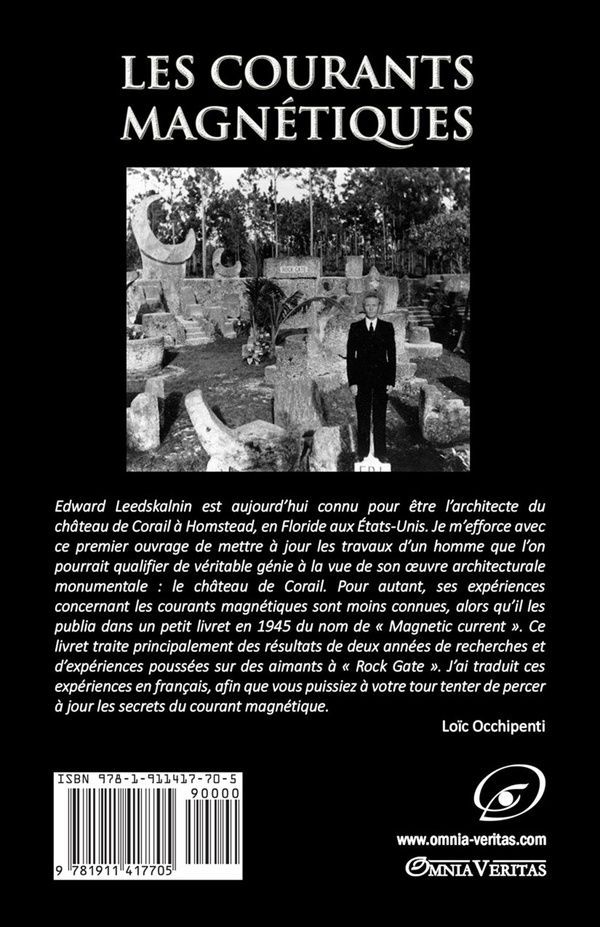 Quatrième de couverture de « LES COURANTS MAGNETIQUES »