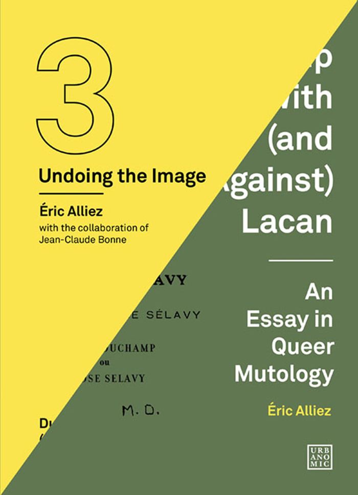 Couverture du livre « DUCHAMP LOOKED AT (FROM THE OTHER SIDE) (UNDOING THE IMAGE 3) /ANGLAIS » de Eric Alliez, librairie Les Contes Infusés à Corte