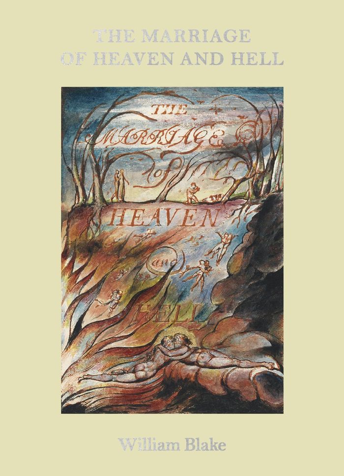 Couverture du livre « WILLIAM BLAKE THE MARRIAGE OF HEAVEN AND HELL /ANGLAIS », librairie Les Contes Infusés à Corte