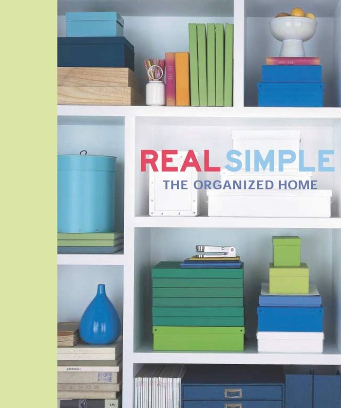 Couverture du livre « REAL SIMPLE: THE ORGANIZED HOME » de Collectif, librairie Les Contes Infusés à Corte