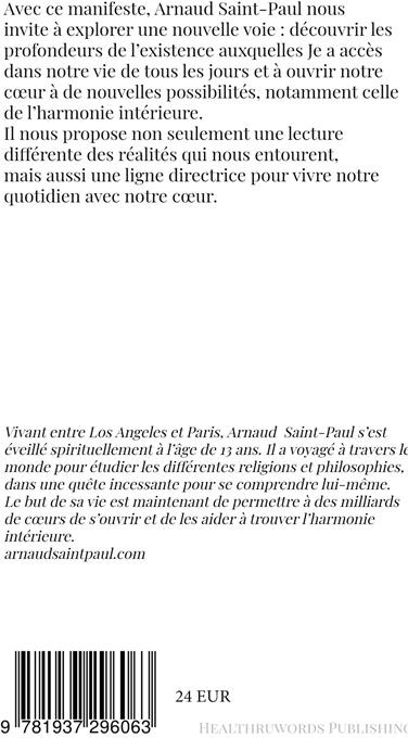 Quatrième de couverture de « I - JE EST NE »