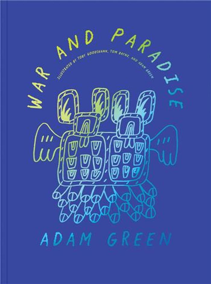 Couverture du livre « ADAM GREEN WAR AND PARADISE /ANGLAIS », librairie Les Contes Infusés à Corte