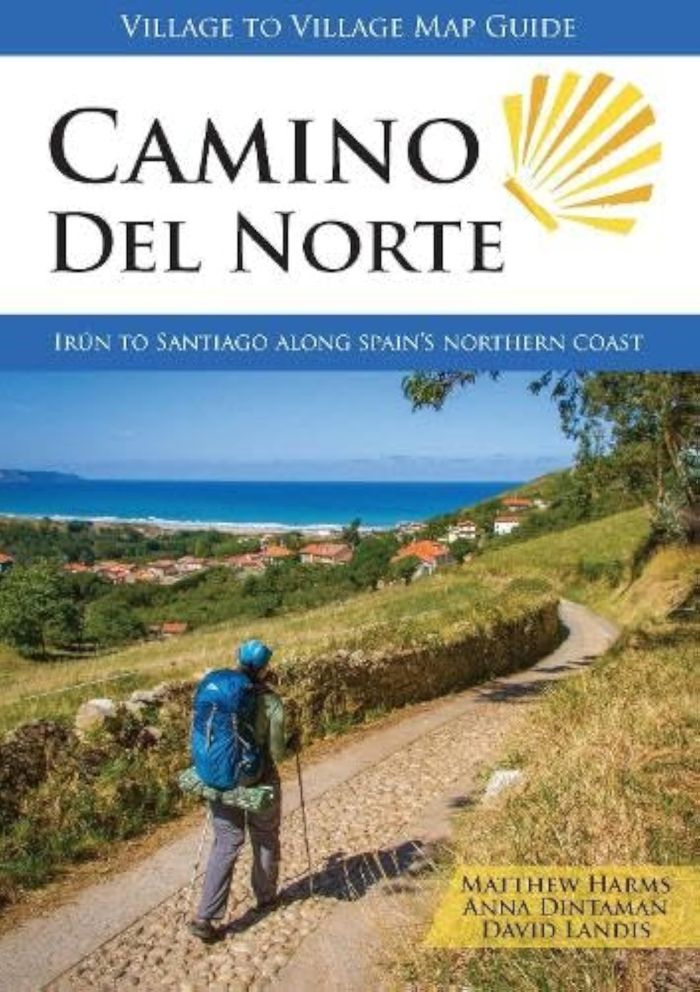 Couverture du livre « CAMINO DEL NORTE - IRUN TO SANTIAGO ALONG SPAIN'S NORTHERN COAST - NOUVELLE EDITION », librairie Les Contes Infusés à Corte
