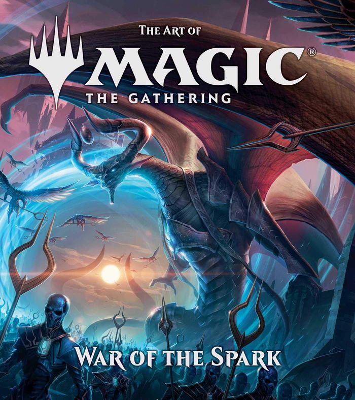 Couverture du livre « THE ART OF MAGIC: THE GATHERING - WAR OF THE SPARK » de James Wyatt, librairie Les Contes Infusés à Corte