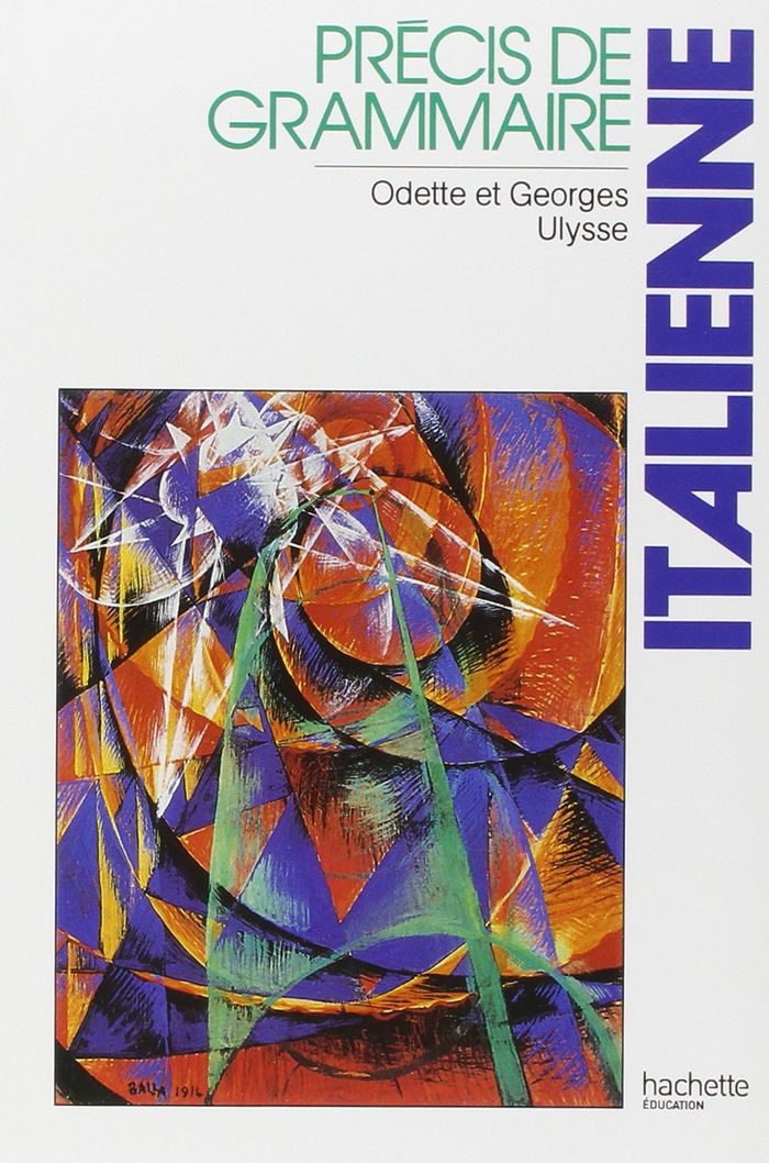 Couverture du livre « PRECIS DE GRAMMAIRE ITALIENNE - EDITION 1988 » de Camugli/ulysse, librairie Les Contes Infusés à Corte