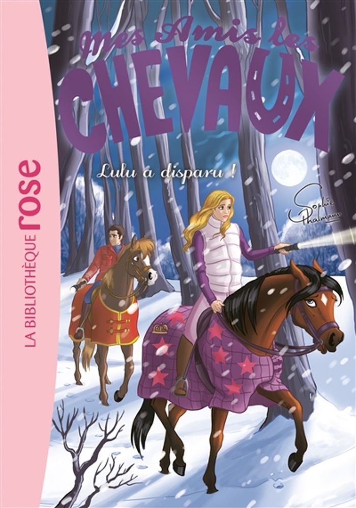 Couverture du livre « MES AMIS LES CHEVAUX - SOPHIE THALMANN - T15 - MES AMIS LES CHEVAUX 15 - LULU A DISPARU ! » de Livre/thalmann, librairie Les Contes Infusés à Corte