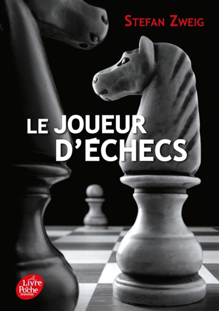 Couverture du livre « Le joueur d'échecs » de Stefan Zweig, librairie Les Contes Infusés à Corte