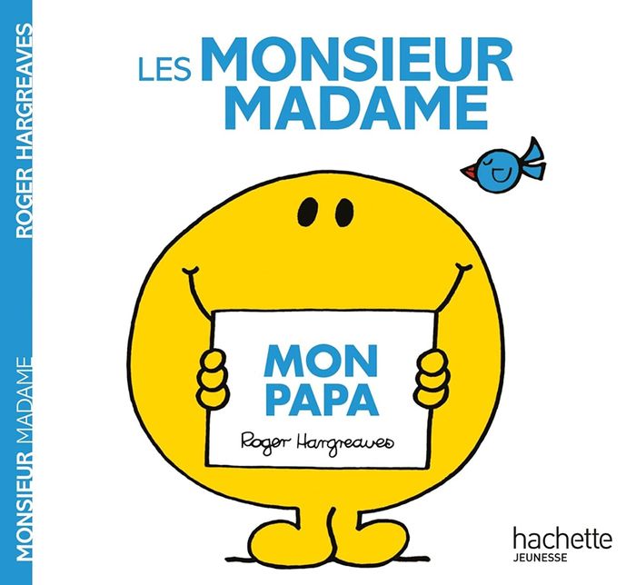 Couverture du livre « Mon papa » de Roger Hargreaves, librairie Les Contes Infusés à Corte