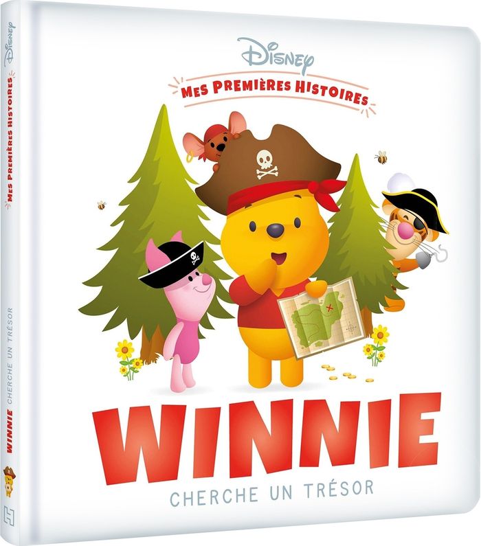 Couverture du livre « DISNEY - MES PREMIERES HISTOIRES - WINNIE CHERCHE UN TRESOR » de Xxx, librairie Les Contes Infusés à Corte