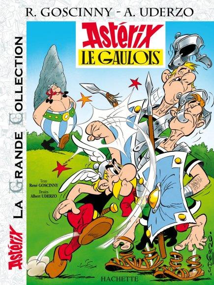 Couverture du livre « ASTERIX LE GAULOIS GDE COLLECTION » de Goscinny-Uderzo, librairie Les Contes Infusés à Corte