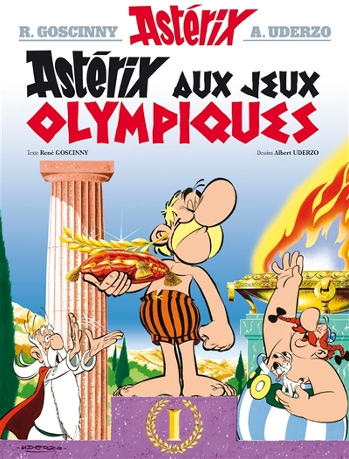 Couverture : ASTERIX - T12 - ASTERIX - ASTERIX AUX JEUX OLYMPIQUES - N 12