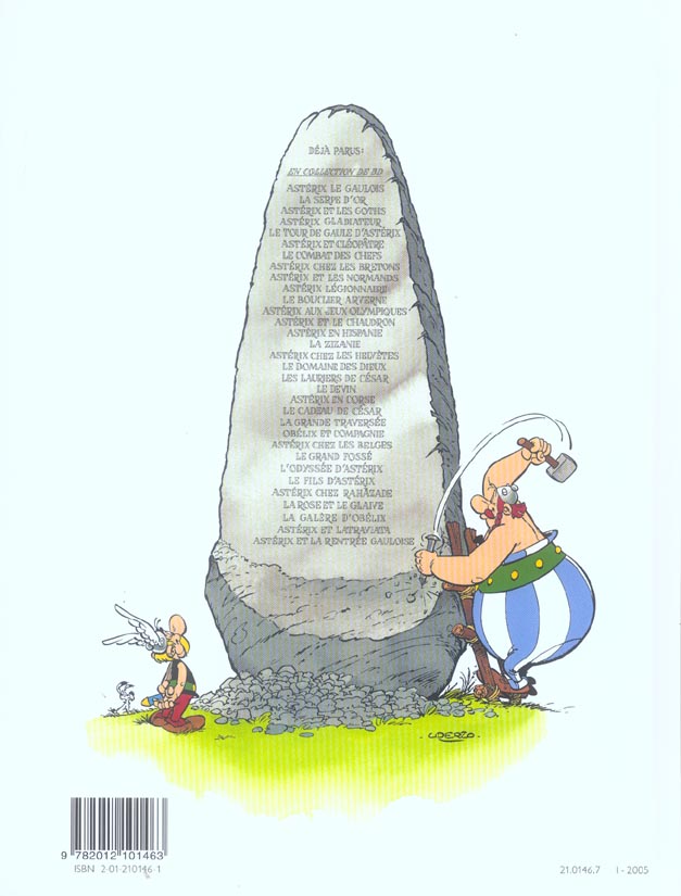 Quatrième de couverture de « ASTERIX - T14 - ASTERIX - ASTERIX EN HISPANIE - N 14 »