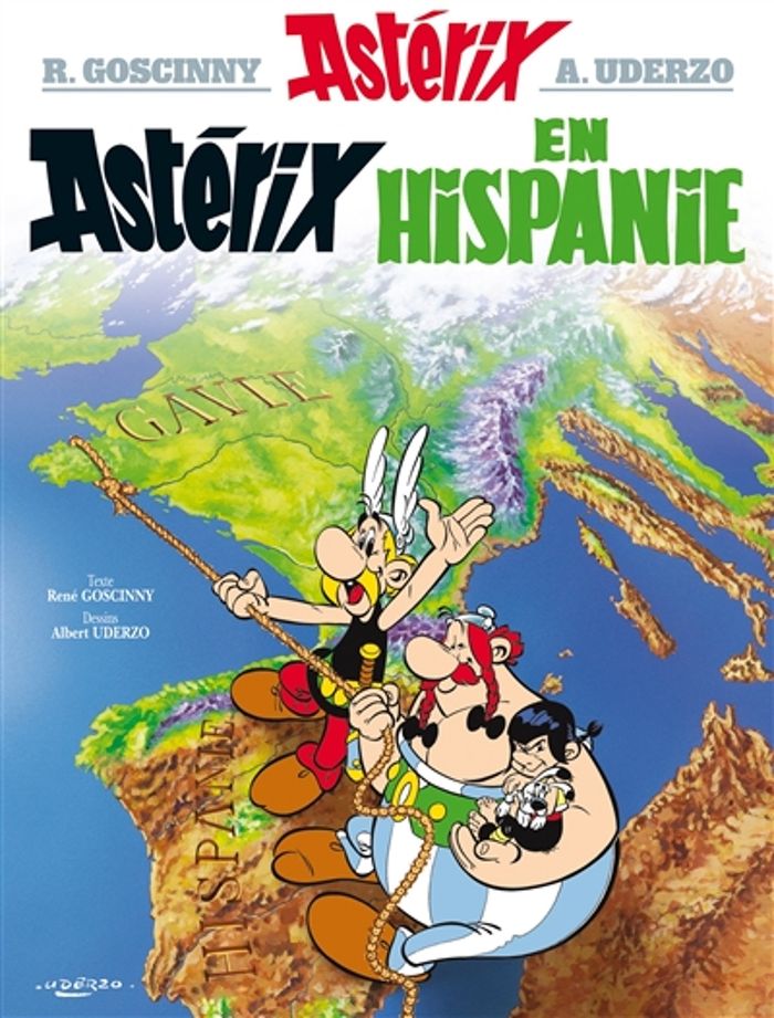 Couverture du livre « ASTERIX - T14 - ASTERIX - ASTERIX EN HISPANIE - N 14 », librairie Les Contes Infusés à Corte