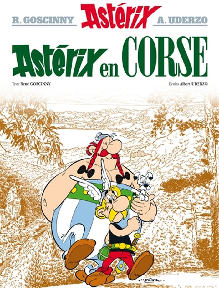Couverture : ASTERIX - T20 - ASTERIX - ASTERIX EN CORSE - N 20