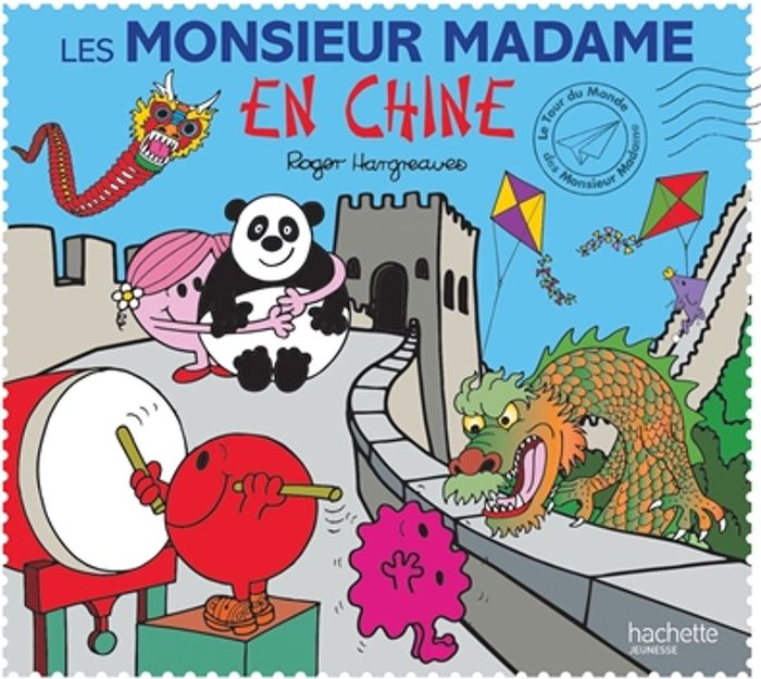 Couverture du livre « Les monsieur madame en Chine » de Adam Hargreaves, librairie Les Contes Infusés à Corte