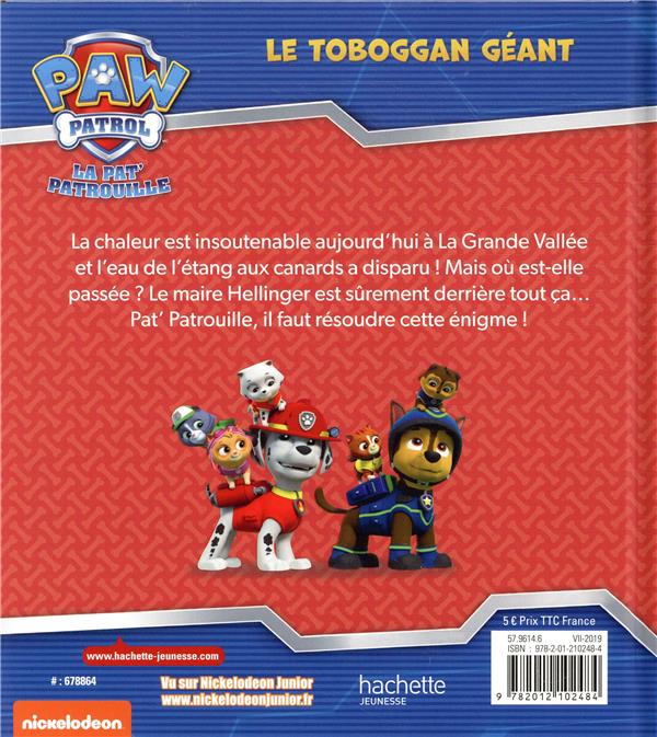 Quatrième de couverture de « Le toboggan géant »