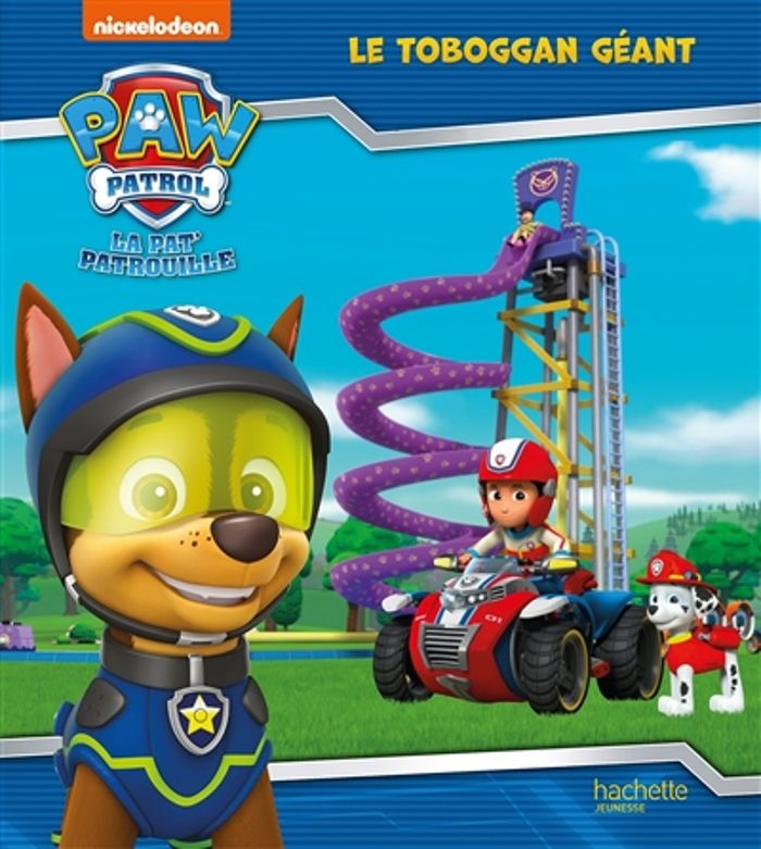 Couverture du livre « Le toboggan géant » de Nickelodeon, librairie Les Contes Infusés à Corte