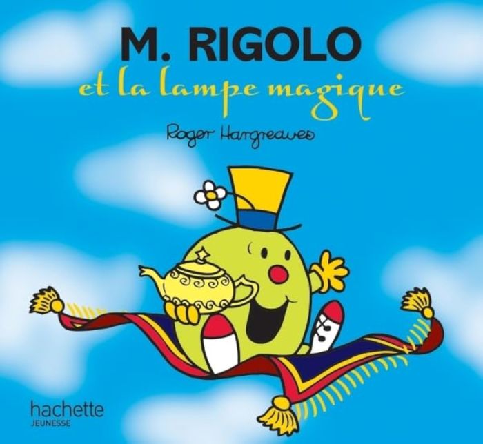 Couverture du livre « M. Rigolo et la lampe magique », librairie Les Contes Infusés à Corte