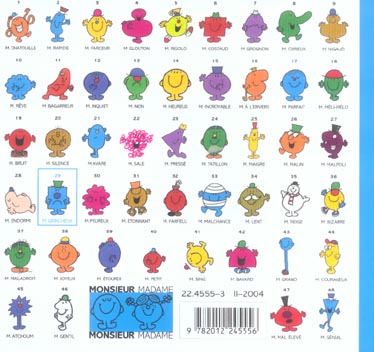 Quatrième de couverture de « MONSIEUR GRINCHEUX »