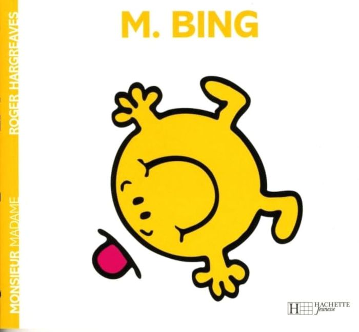 Couverture du livre « MONSIEUR BING », librairie Les Contes Infusés à Corte