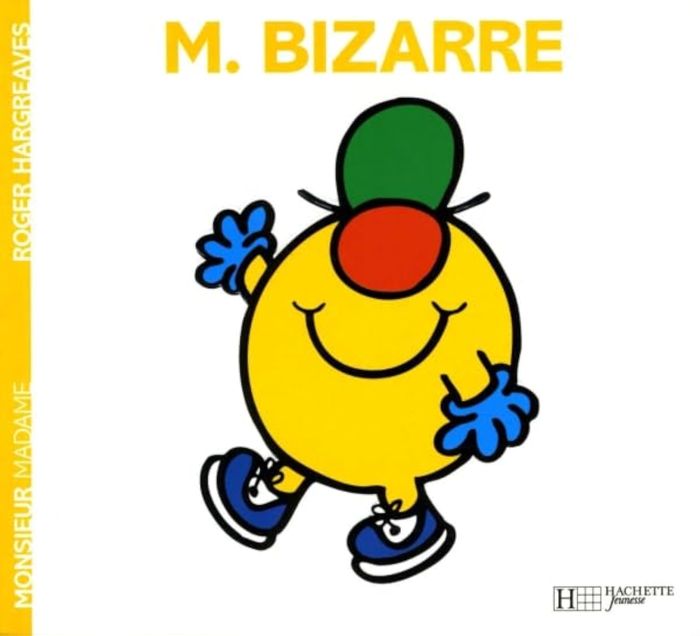 Couverture du livre « MONSIEUR BIZARRE » de Roger Hargreaves, librairie Les Contes Infusés à Corte