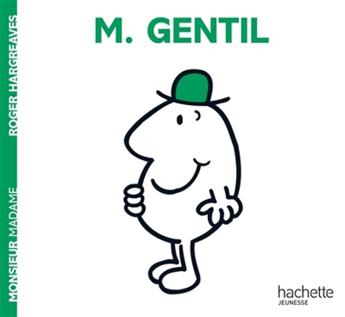 Couverture du livre « MONSIEUR GENTIL » de Roger Hargreaves, librairie Les Contes Infusés à Corte