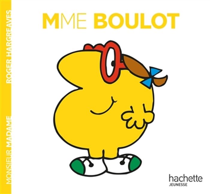 Couverture du livre « MADAME BOULOT » de Roger Hargreaves, librairie Les Contes Infusés à Corte