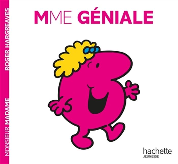 Couverture du livre « MADAME GENIALE » de Roger Hargreaves, librairie Les Contes Infusés à Corte