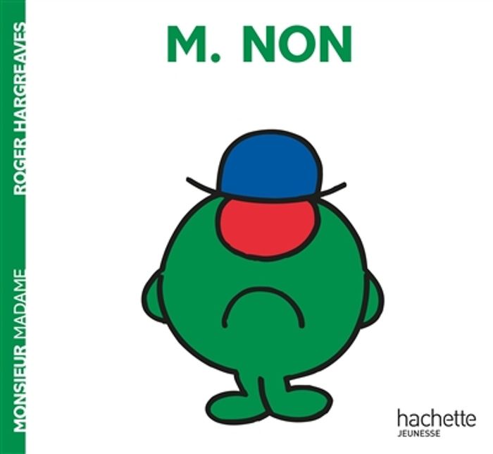 Couverture du livre « MONSIEUR NON » de Roger Hargreaves, librairie Les Contes Infusés à Corte