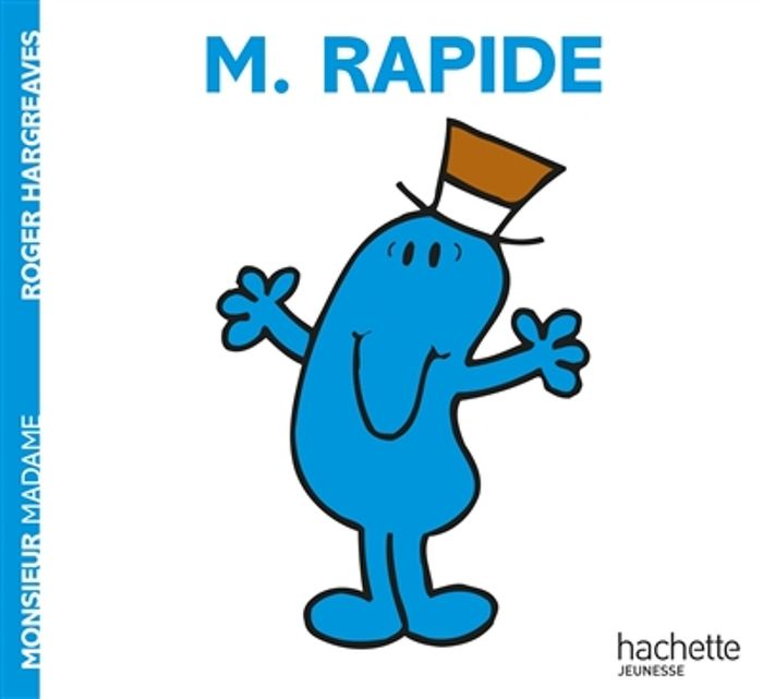 Couverture du livre « MONSIEUR RAPIDE », librairie Les Contes Infusés à Corte