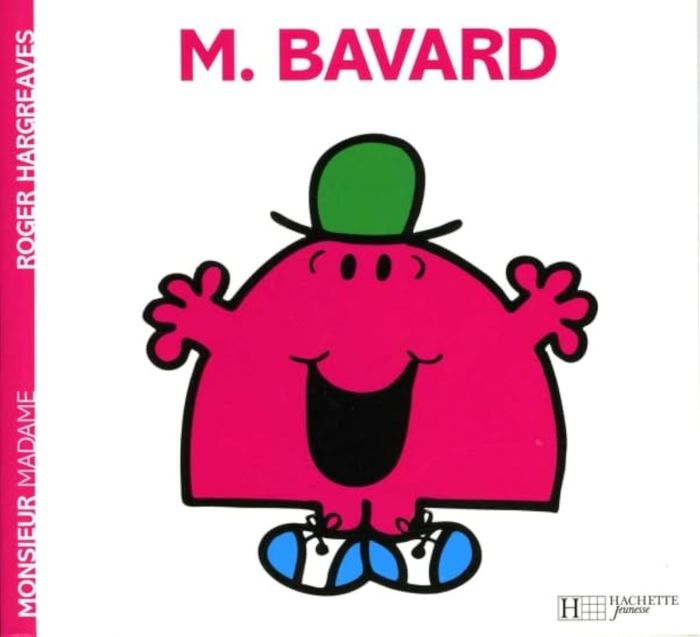 Couverture du livre « MONSIEUR BAVARD » de Roger Hargreaves, librairie Les Contes Infusés à Corte