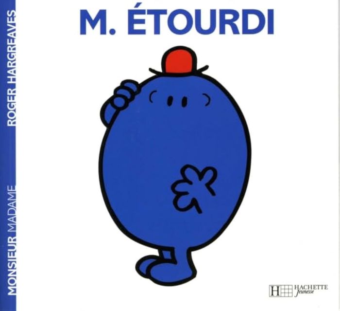 Couverture du livre « MONSIEUR ETOURDI » de Roger Hargreaves, librairie Les Contes Infusés à Corte