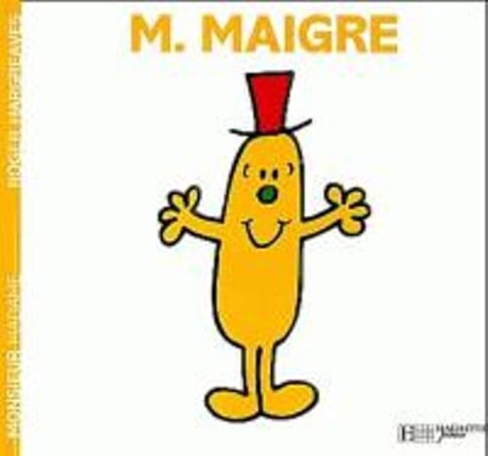Couverture du livre « MONSIEUR MAIGRE », librairie Les Contes Infusés à Corte